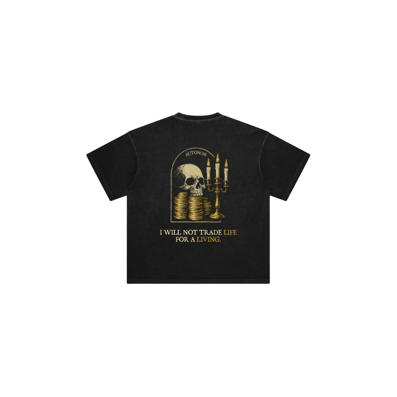 Enzyme Washed T-Shirt